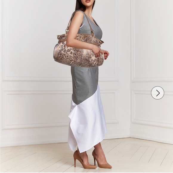 Fendi chef zucca tote in snow leopard - Picture 16 of 16